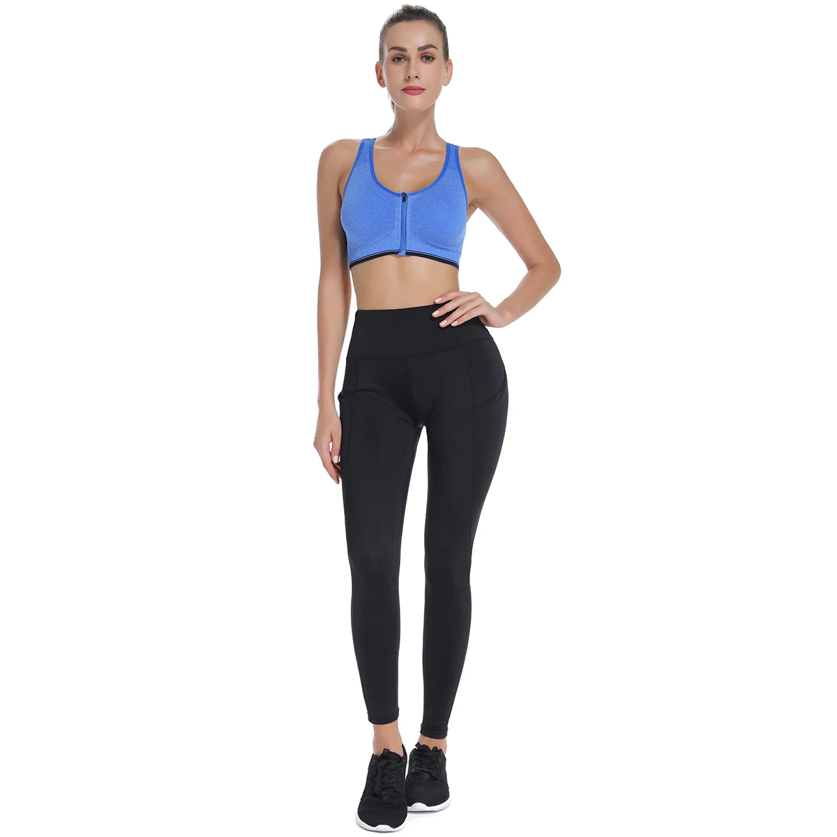 Joyshaper повседневные леггинсы для бега фитнеса с карманами пуш-ап высокой талией