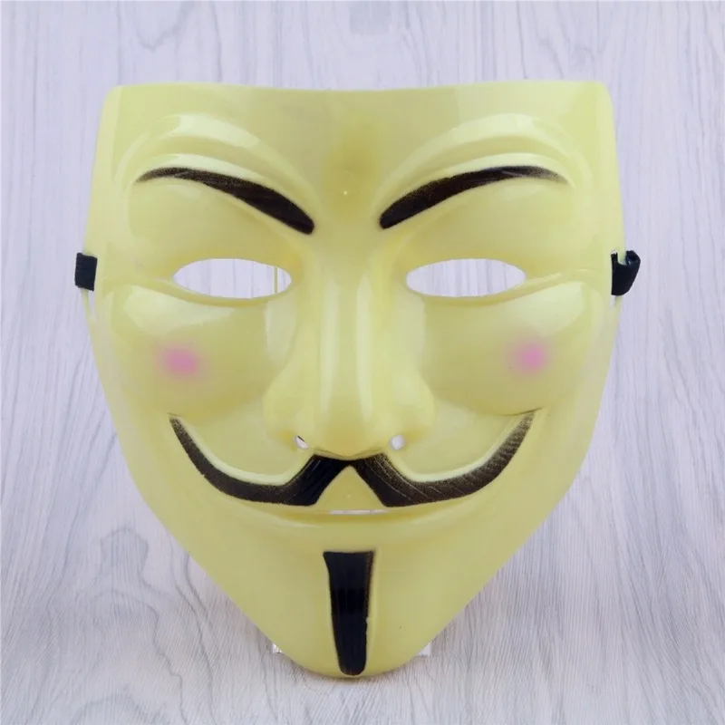 

1PC Anonymous Carnival Steampunk Cosplay Costumes Anime Cosplay Mask for The Face Headwear Halloween Party Mask Props