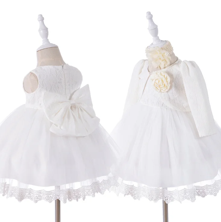 Детские платья для новорожденных девочек костюмы крещения вечерние чное