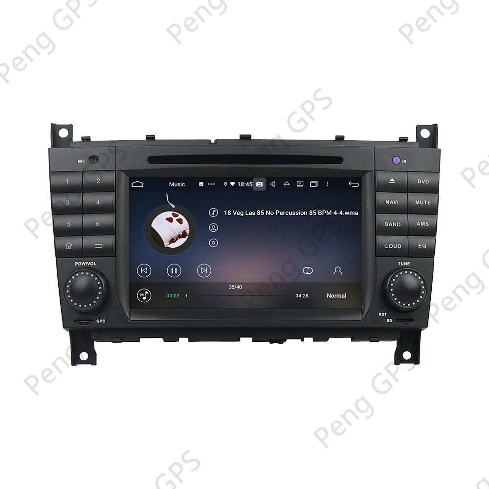 Магнитола на Android для Mercedes Benz C-Class W203 CLC G Class автомобильная стереосистема с