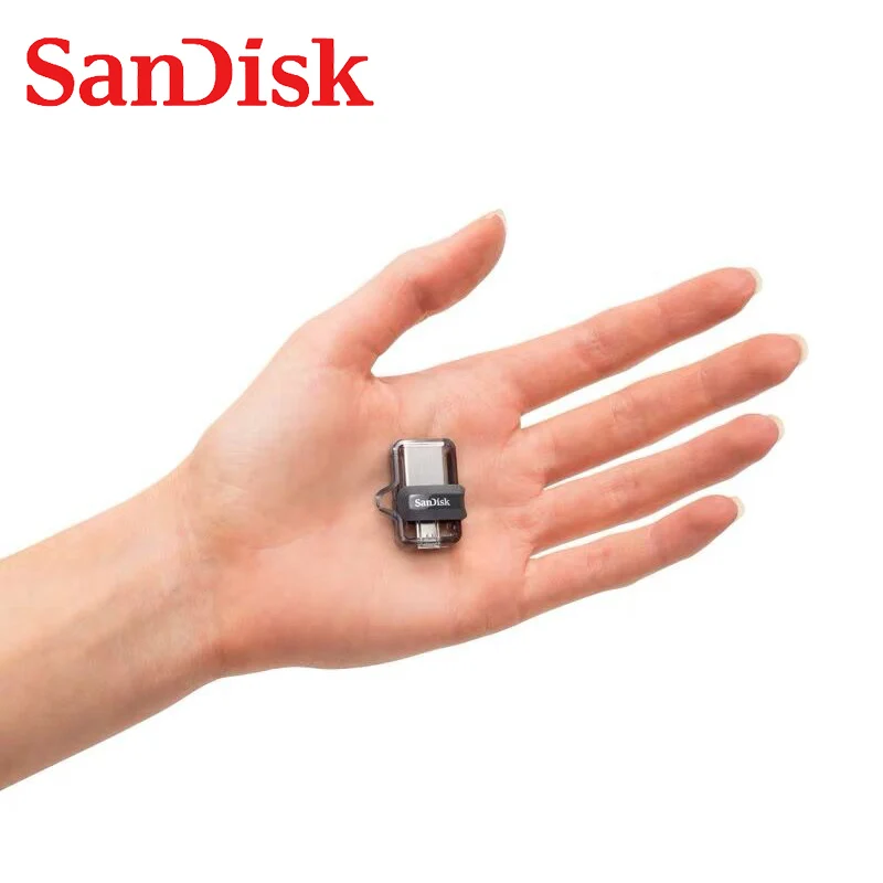 Флеш накопитель SanDisk 3 0 USB OTG флэш 128 Гб 64 ГБ 32 16 для ПК/Android Micro|USB флэш-накопители| |