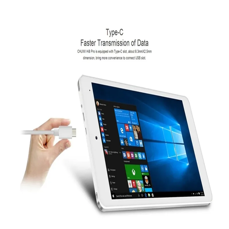 

32-Bit OS CWI513 Tablet PC 8 INCH1280x800 IPS Windows 10+Android 4.4 Dual System 2GB+32GB Z8300 Quad Core WiFi HDMI-Compatible