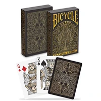 bicycle aureo black playing cards magic card games magic tricks props