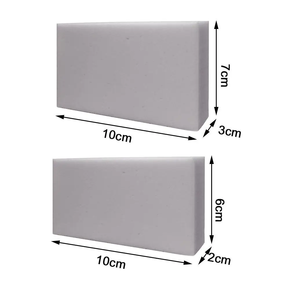 

10pcs/lot Magic Sponge Melamine Sponge Eraser Gray White Cleaner Multi-functional Cleaning Sponges 10x6x2cm Cleaning Tools