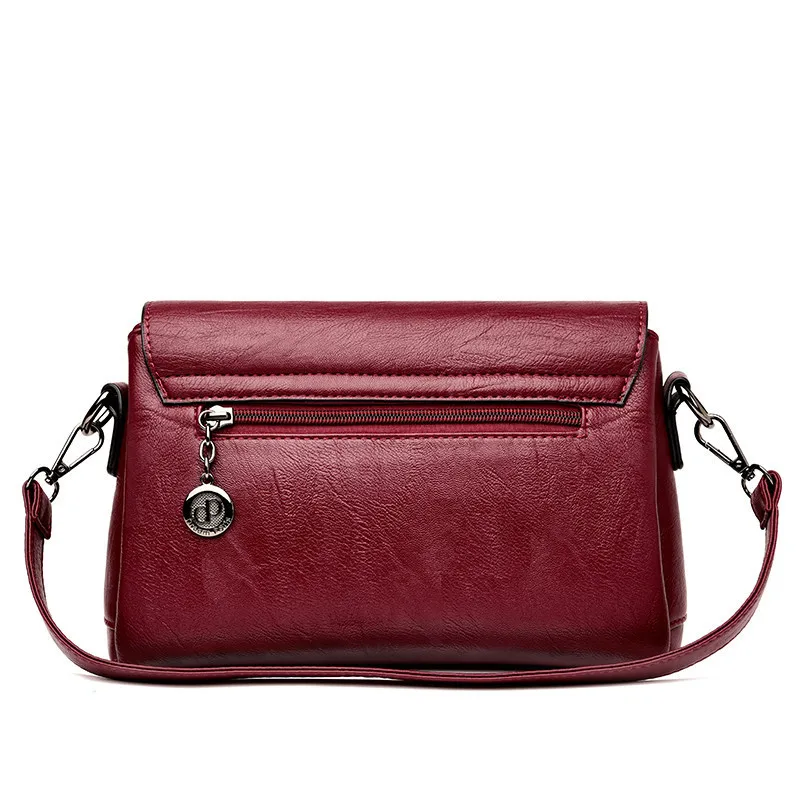 2018 женские сумки мессенджеры Маленькая кожаная сумка через плечо женская