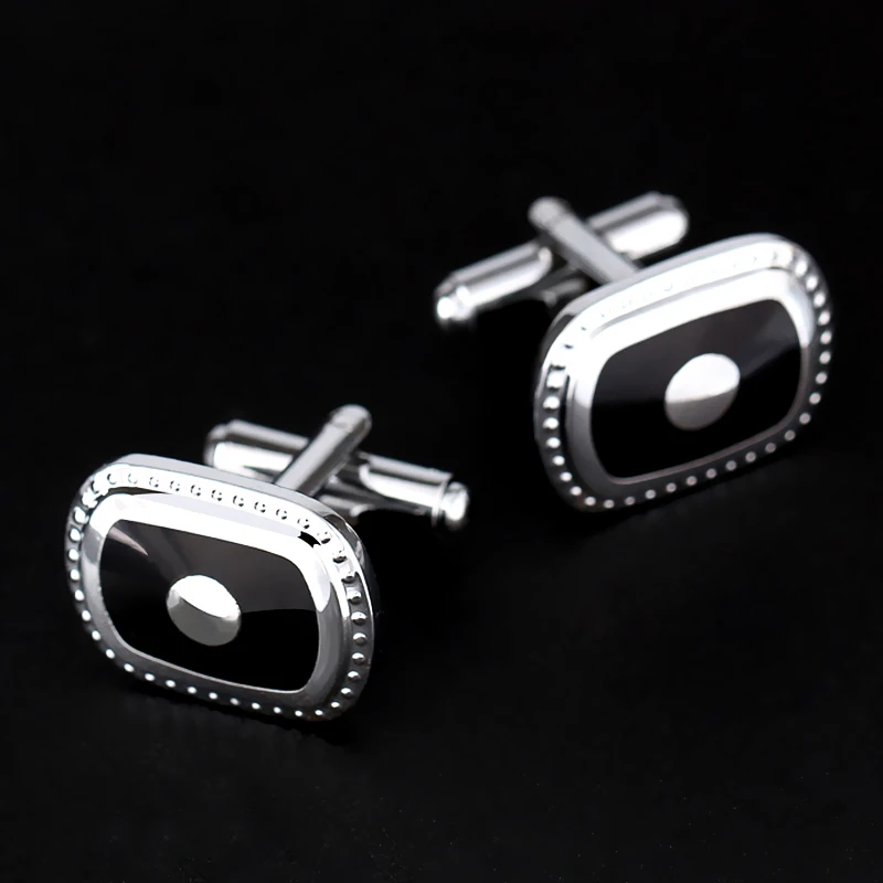 Новыя Роскошная манжетные запонки для рубашки мужские бренд манжеты пуговицы