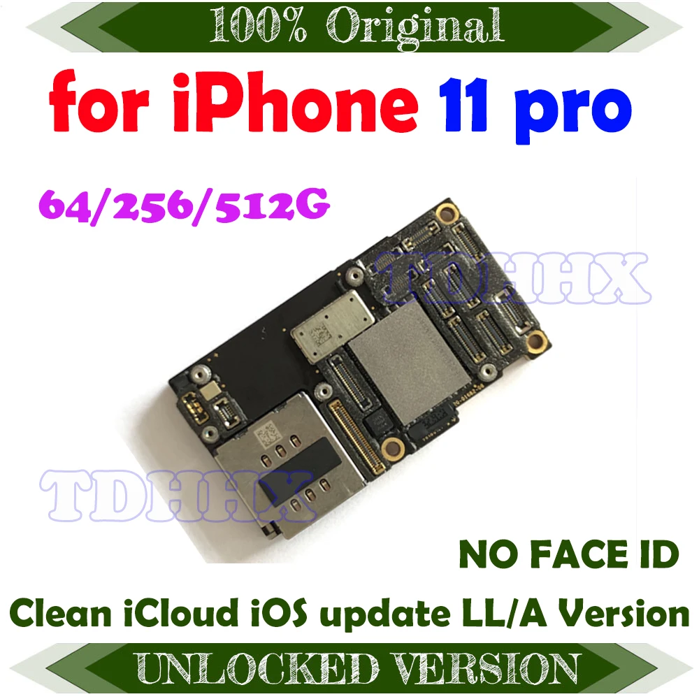 Материнская плата GlobalVersion для iPhone 11 Pro 64 ГБ 256 оригинальная Заводская материнская