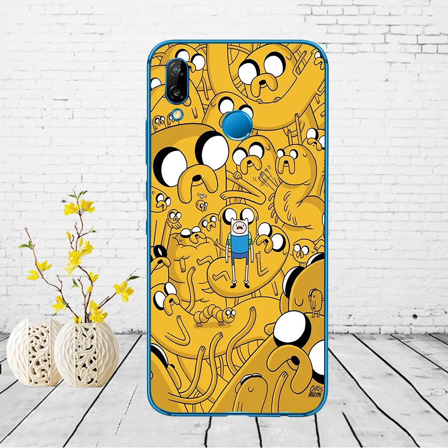 Чехол 02DD adventure time cute Beemo BMO Джек Финн Lumpy для Huawei P9 P10 P20 P30 Lite mate 10 20 PRO lite p smart