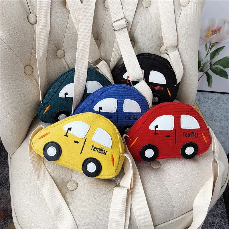 

Kawaii Car Shoulder Backpack Kids Crossbody Messenger Bag Boys And Girls Coin Purse Children Gift