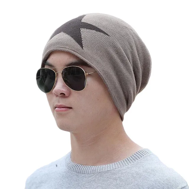 

Big Star Winter Warm Hat For Men Women Knitted Wool Beanies Skullies Lady Brand Colors Gorros Skull Bonnet