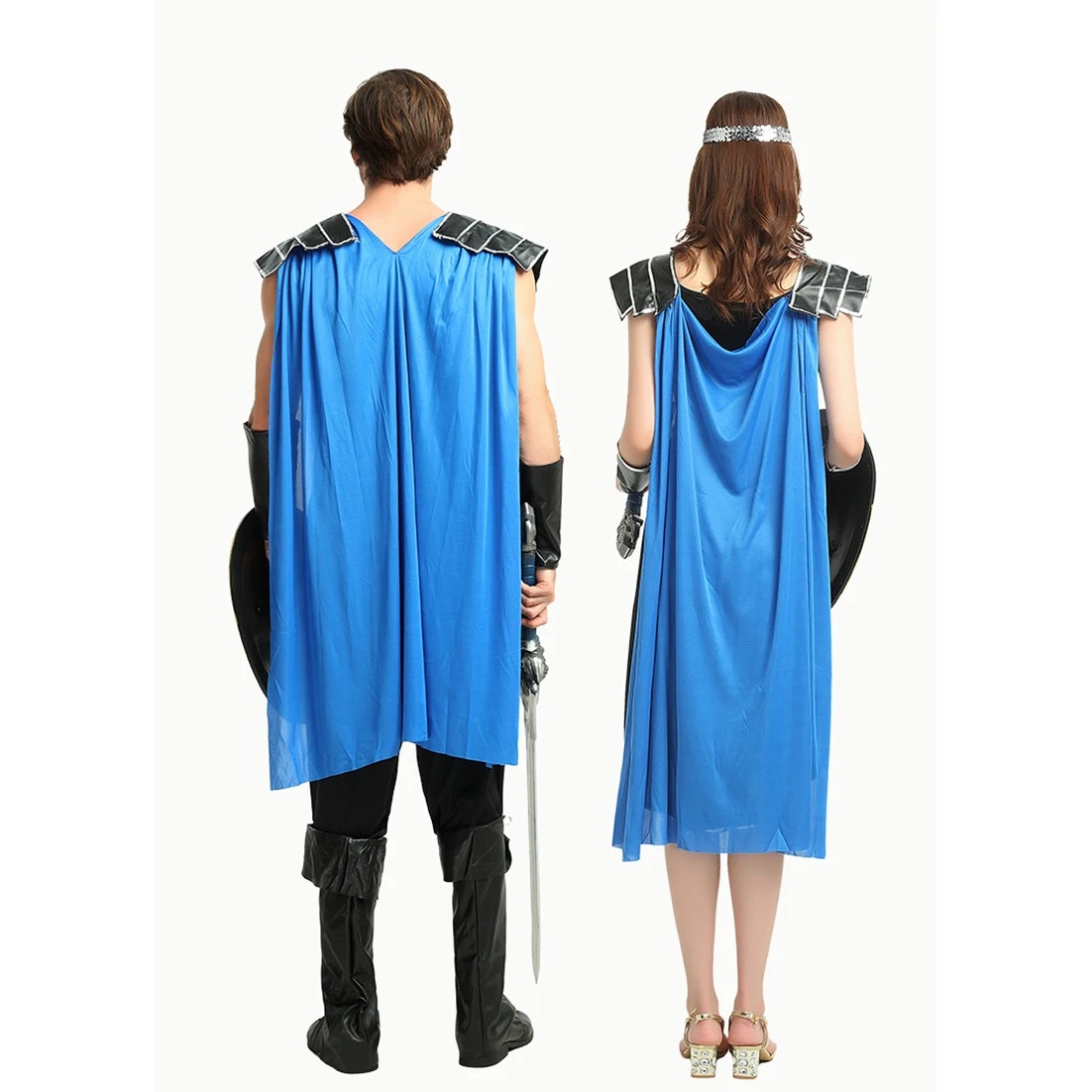 Парный костюм для косплея древнего римского воина Греческий воин Гладиатор