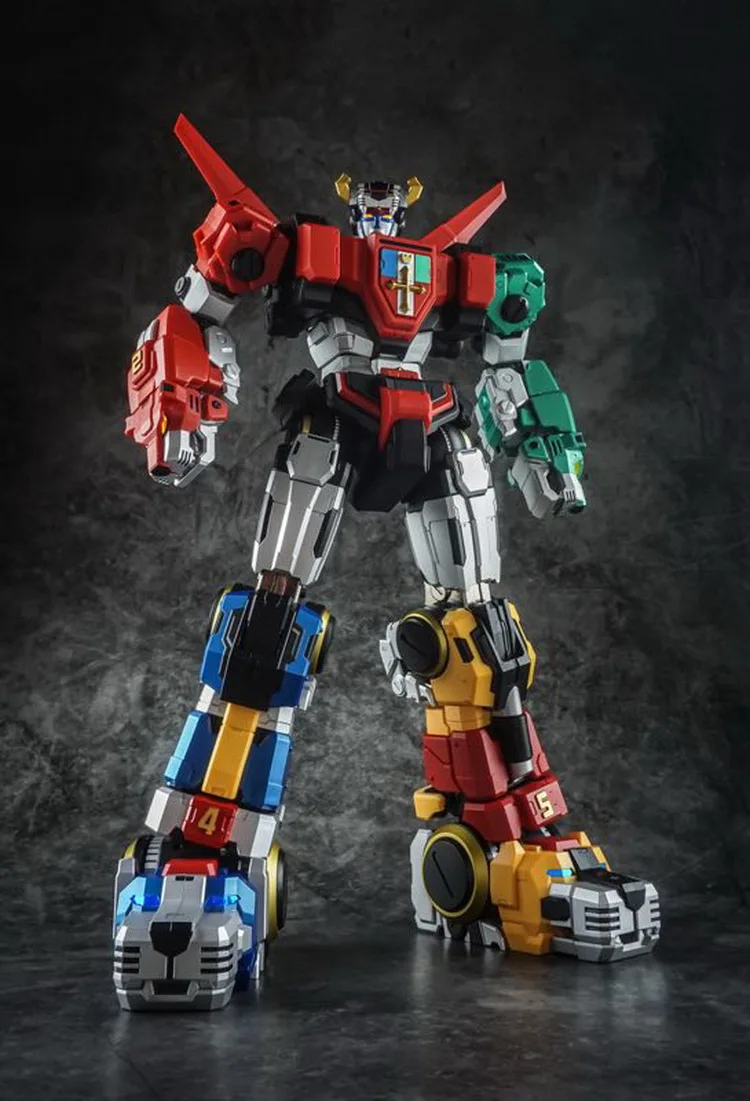 CMT Instock металлическая сборка Titan модель Mo Show Voltron фигурка с светодиодный аниме игрушки фигурка