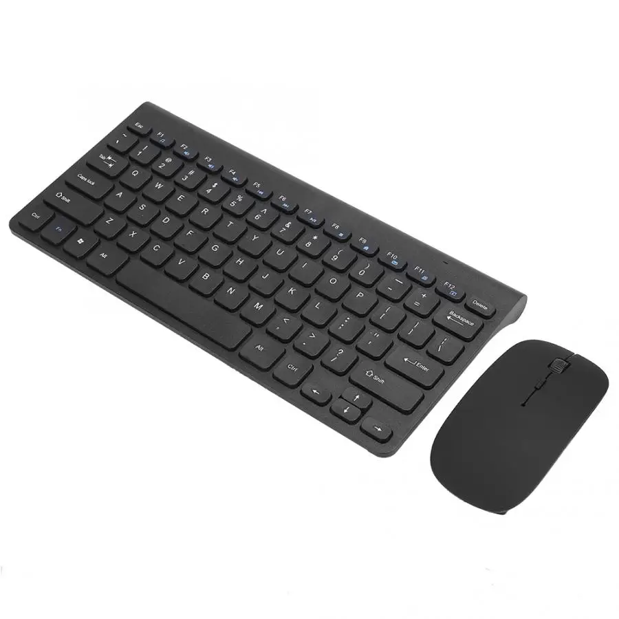 Беспроводная мышь набор клавиатур аксессуары для ноутбука черные компьютерные