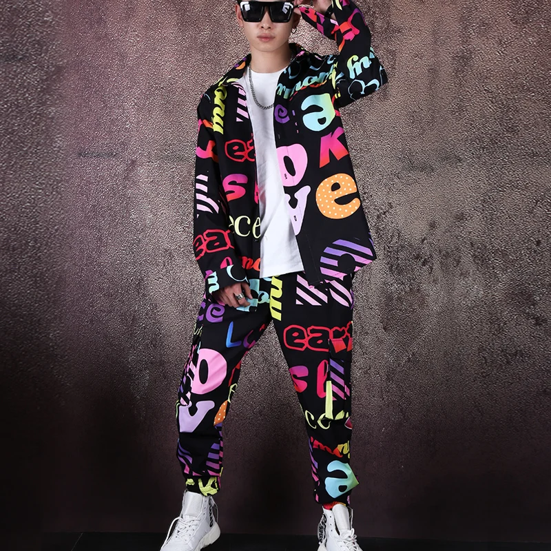 Модный мужской цветной набор рубашек инструментов мужская рубашка с принтом