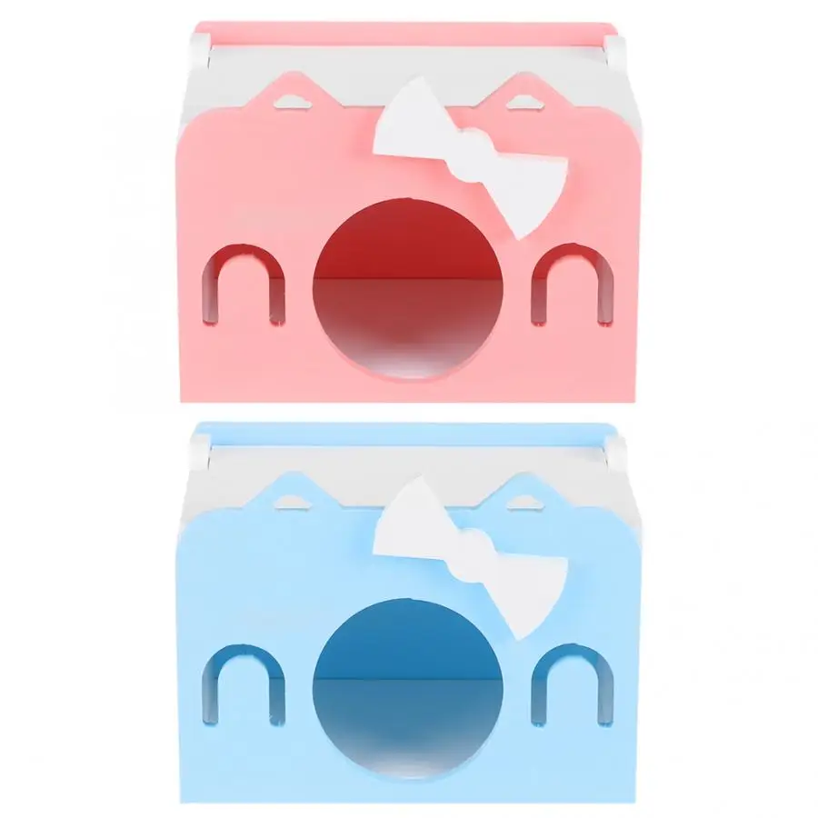 Маленький домик для домашних животных милый спальный морской свинки ежик хомяк