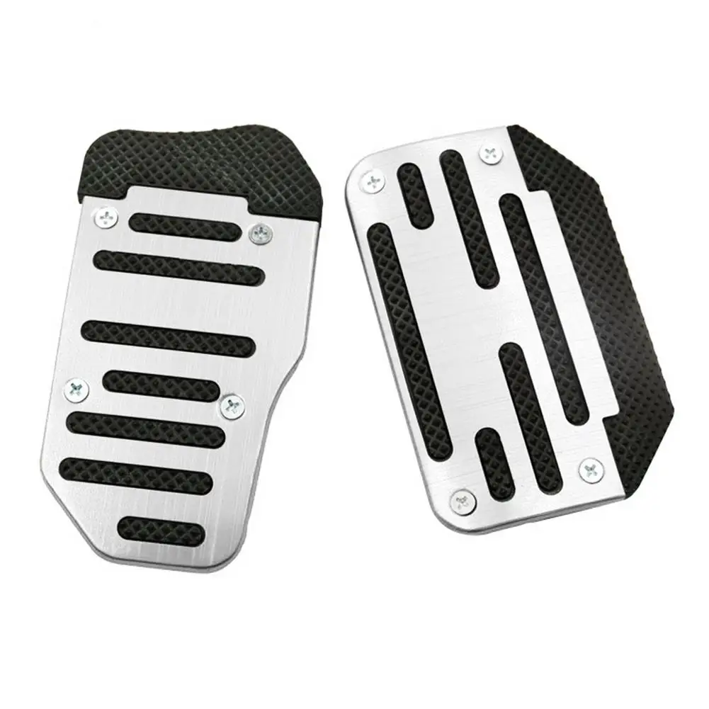 

Foot Pedal Modified Brake Throttle Aluminum Alloy Anti-Skid Pad Reduce Foot Fatigue Foot Pedal Brake Throttle Car Accessories