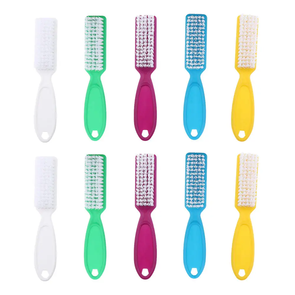 10 шт. пластиковые щётки для чистки ногтей | Красота и здоровье