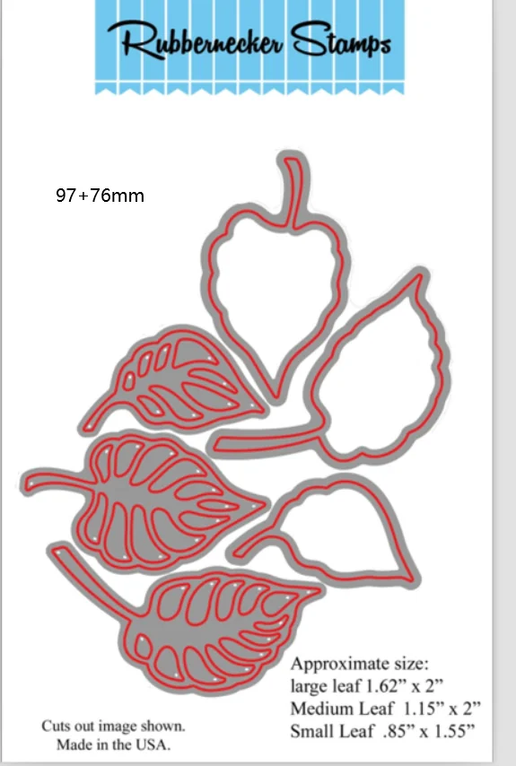 

Металлические Вырубные штампы с перекрывающимися листьями для скрапбукинга, стальное ремесло, вырезание, тиснение, фототрафарет