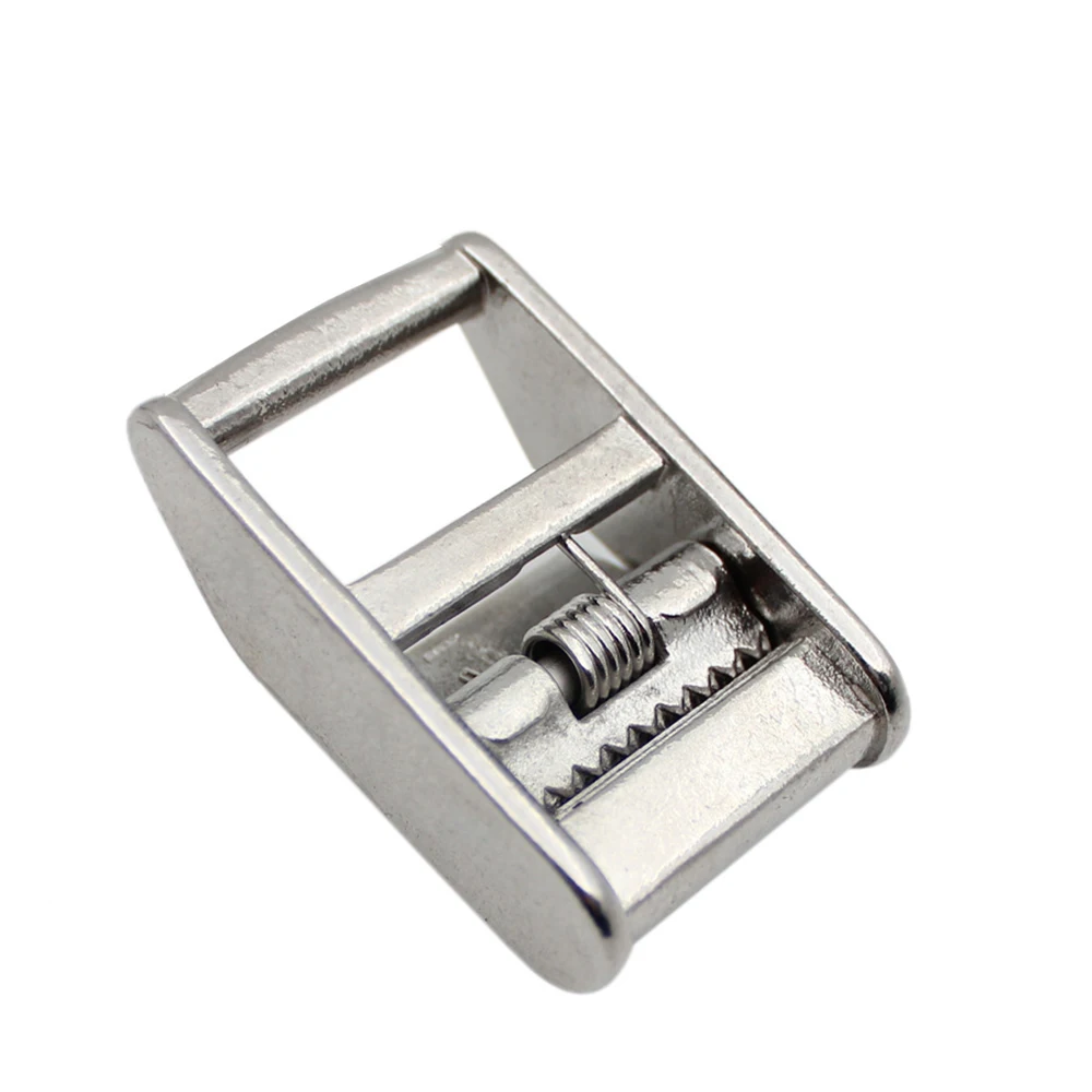 

Webbing Tensioner Stainless Steel Cam Flap Buckles Press Cam Buckles Tie Down Buckle for 25mm/38mm Webbing Strap HFD889