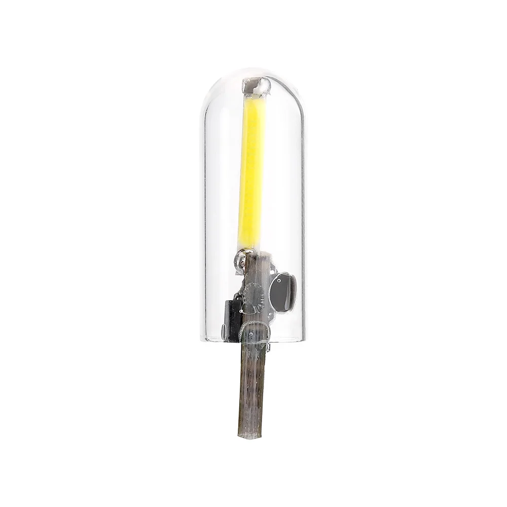10 шт. T10 194 2825 WY5W W5W лампы накаливания COB светодиодный Стекло оболочки Авто замок