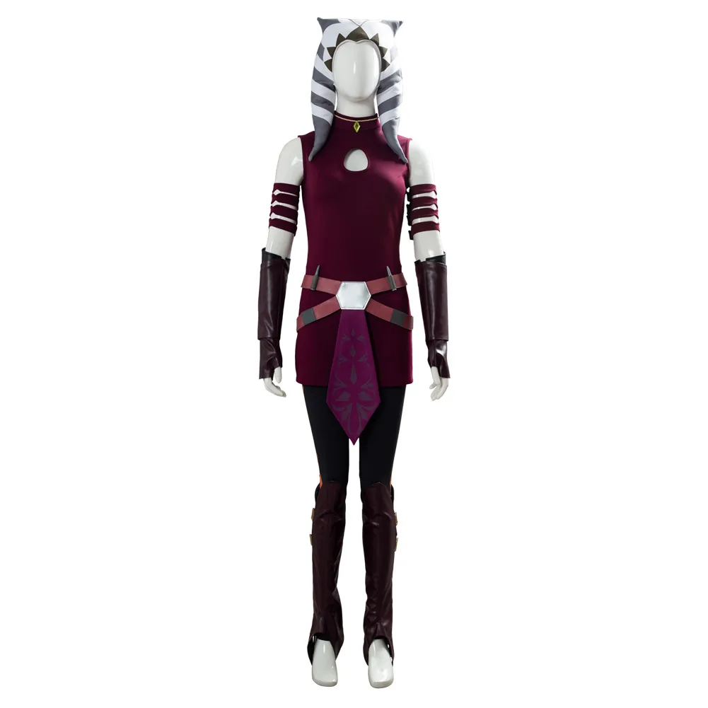 Костюм Ahsoka Tano униформа для взрослых карнавальный костюм на Хэллоуин - купить по