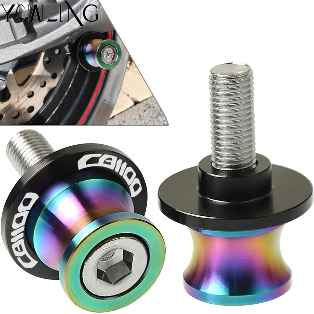 

M8mm Swingarm Stand Screws CNC Motorcycle Swing Arm Spools Sliders bobbins FOR HONDA CB1100 /GIO special 2013 2014 2015 2016