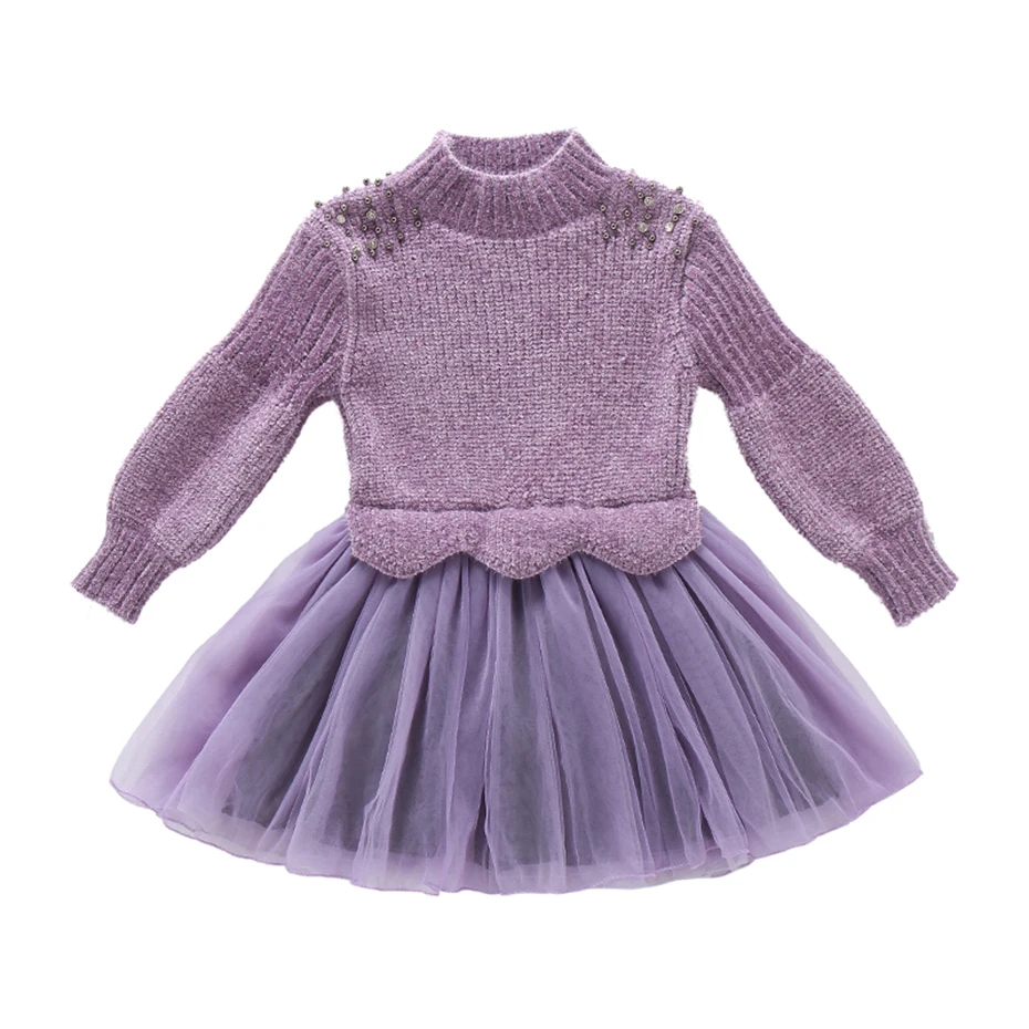 Детское трикотажное платье-пачка для девочек на возраст 6 8 10 12 14 | Детская одежда и