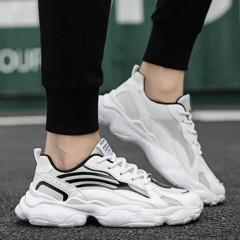 Мужские кроссовки для тренировок Tenis Masculino Светящаяся дышащая обувь с подсветкой