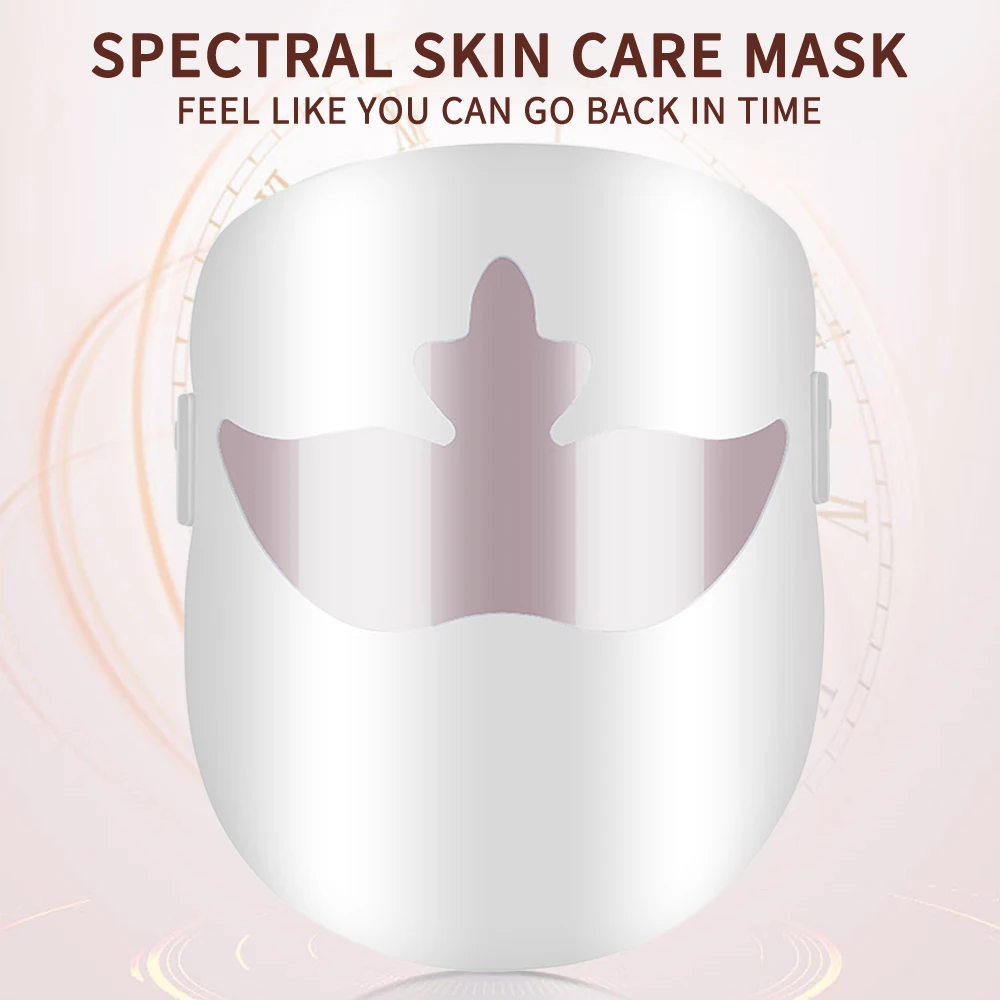 Светодиодная терапевтическая маска для красоты и омоложения светодиодный