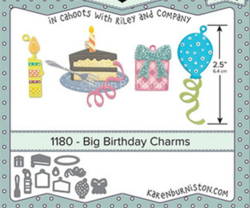 

Big Birthday Charms Metal Cutting Dies Arrival Various Card Series Scrapbook Paper Craft Knife Mould Blade Punch Hot Selling