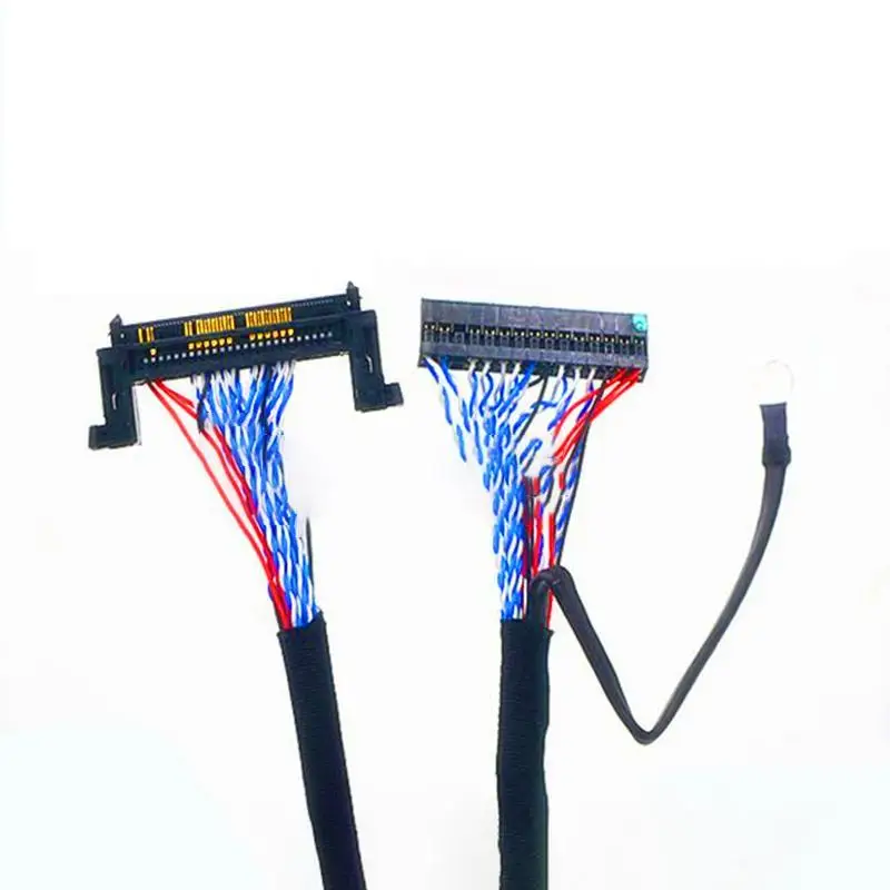 5 шт./лот (блок питания слева) LVDS экран строка оформления высокой четкости линия