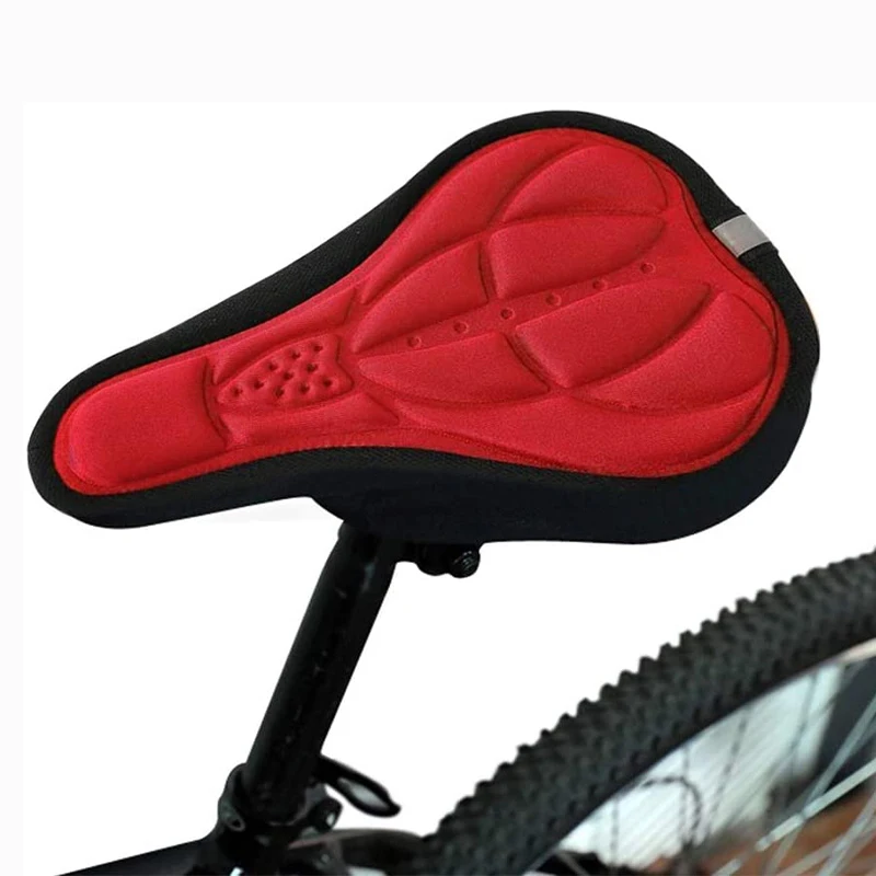 

Чехол гелевый для подушки на сиденье велосипеда, нескользящий дышащий мягкий чехол для седла велосипеда, 3d-подушка для горного и дорожного ...