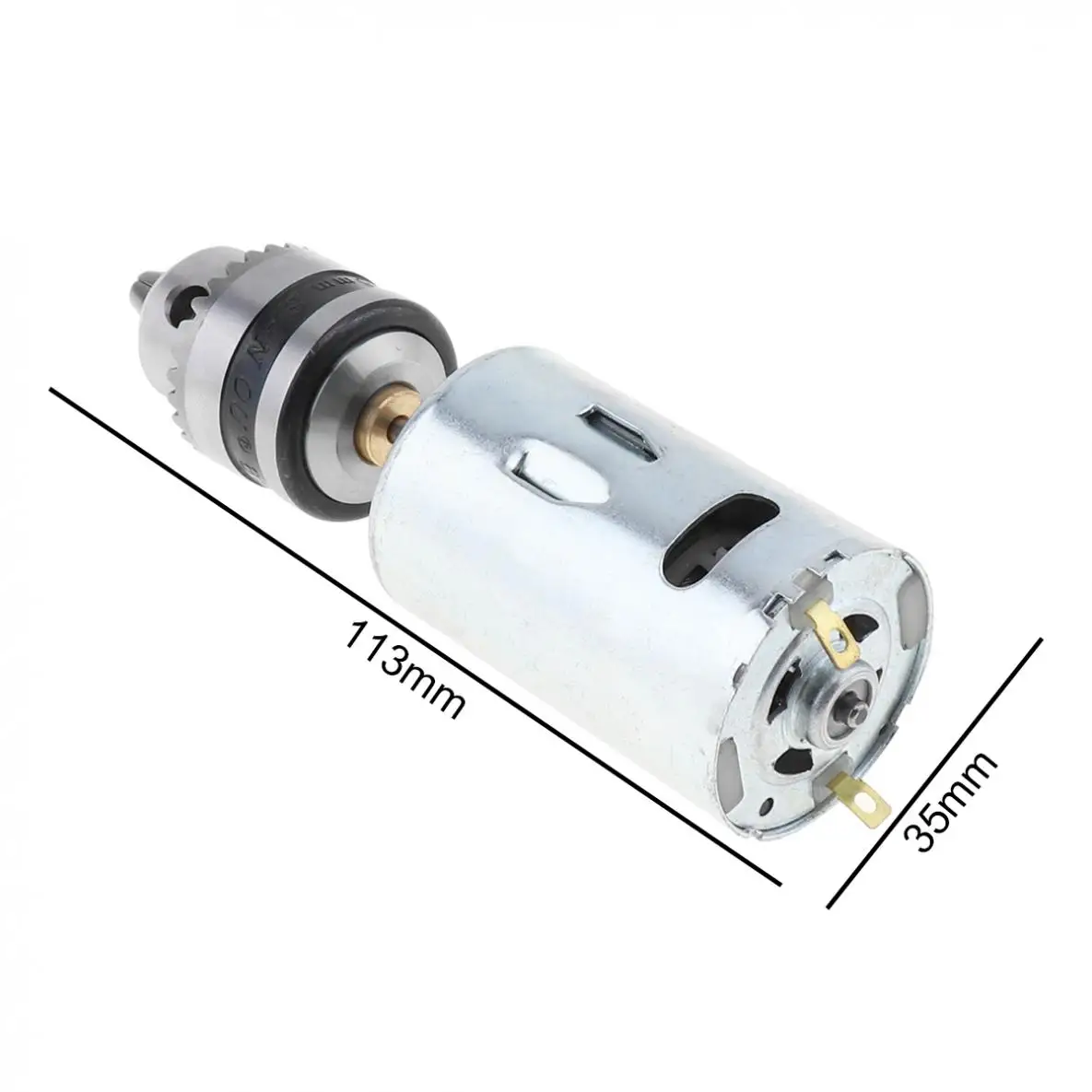 DC 12V-36V Mini 555 Motor Hand Drill with Ball Bearing Big Power and 0.6-6mm B10 Chuck for Wood Working Machine Drilling | Инструменты