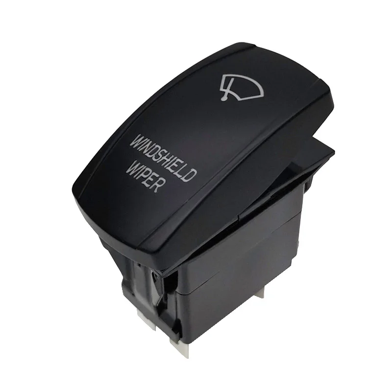 Автобус переключатель для грузовиков с фиксацией Белый LED подсветкой 12V 24V рычаги