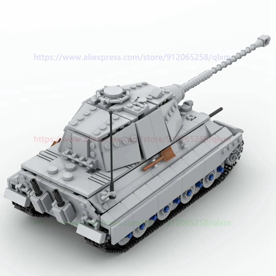 Конструктор Pzkpfw VI Tiger II WW2 Военная серия игрушка для солдат фигурки оружие кирпичи