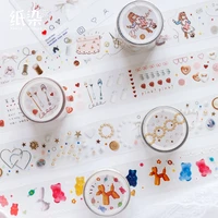 star debris jar series pet washi tape cute decorative adhesive tape diy scrapbooking sticker label stationery
