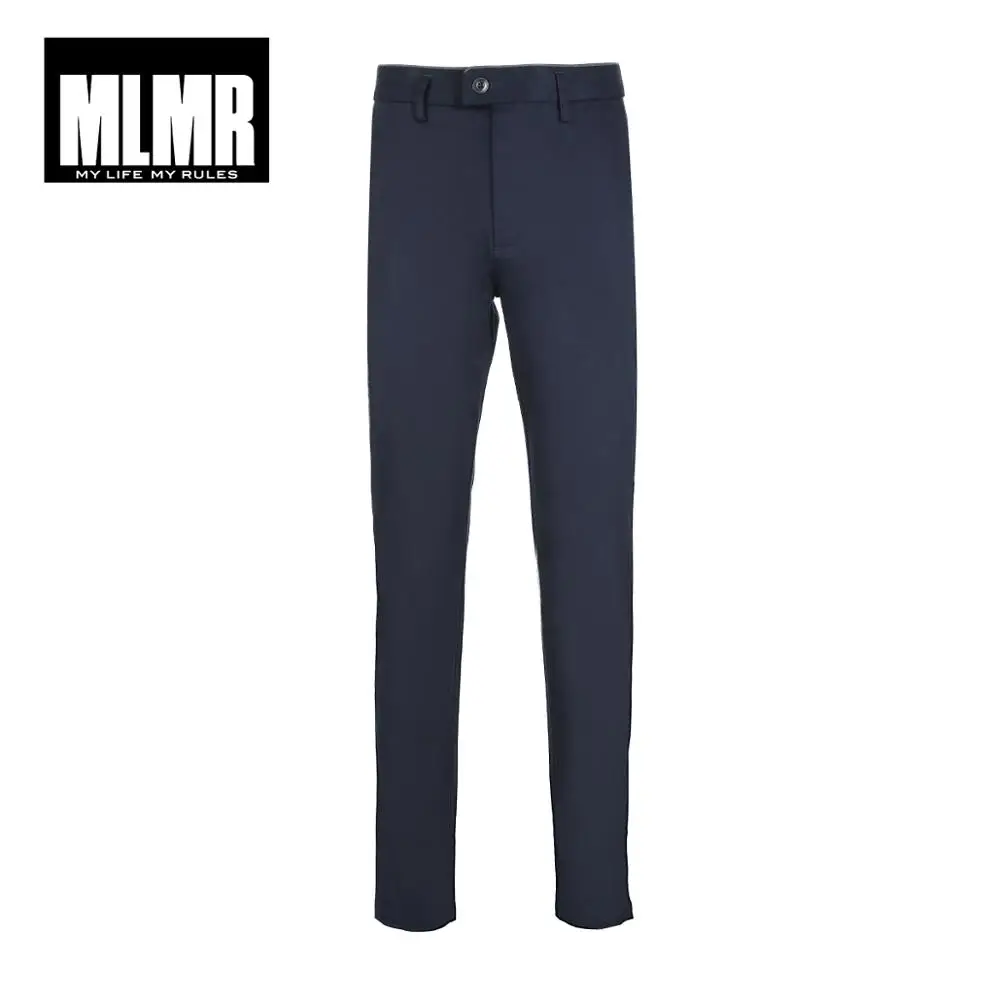 MLMR мужские хлопковые Стрейчевые облегающие повседневные брюки JackJones новая