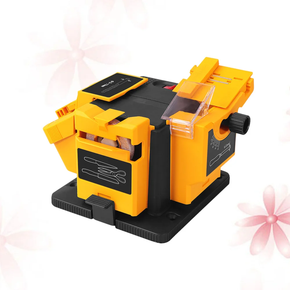 

96W Multifunction Sharpener Electric Drill Sharpening Machine Kitchen Sharper Grinding Sharpener with EU Plug