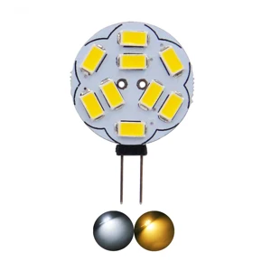 Светодиодный лампа G4 5730 SMD 2 Вт, 3 Вт, 5 Вт, работающего на постоянном токе 12 В в заменить галогенные лампы освещение Прожектор