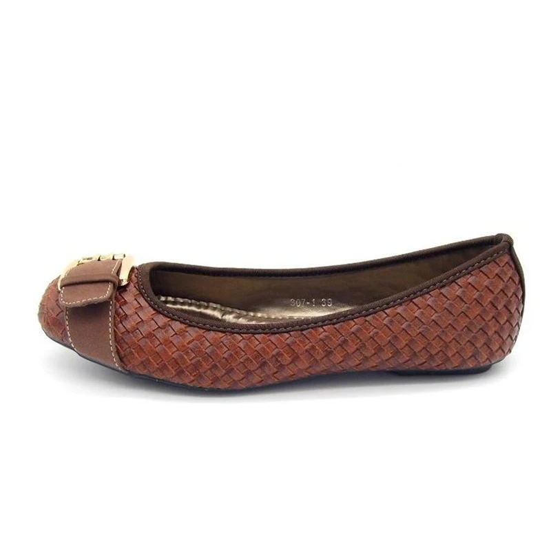 CEYANEAO 2019 весна и осень женские лоферы плоская Пряжка вязаные туфли на плоской