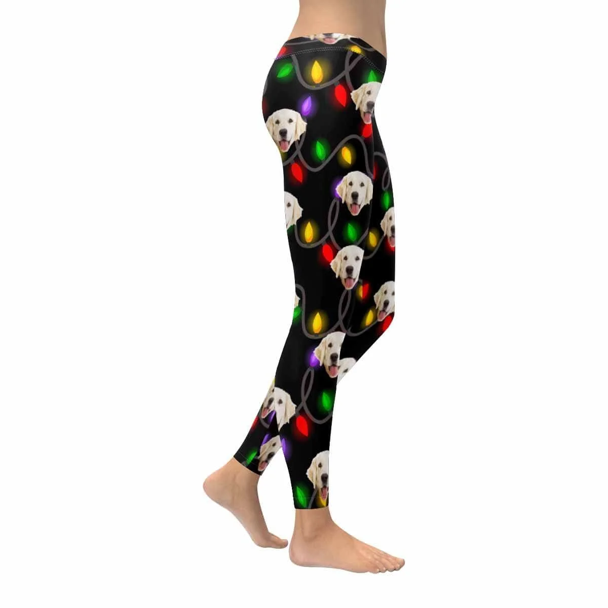 

Custom Face Lamp Style Low Rise Yoga Leggings