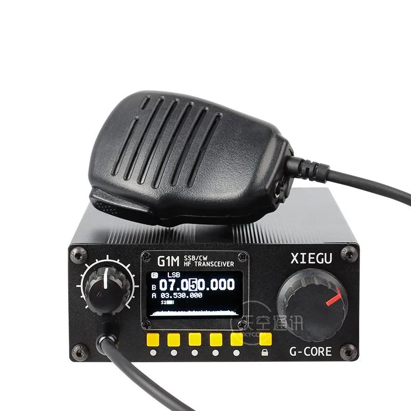 Последняя прошивка Любительское радио XIEGU G1M G Core SDR SSB/CW 0 5 30 МГц мобильный