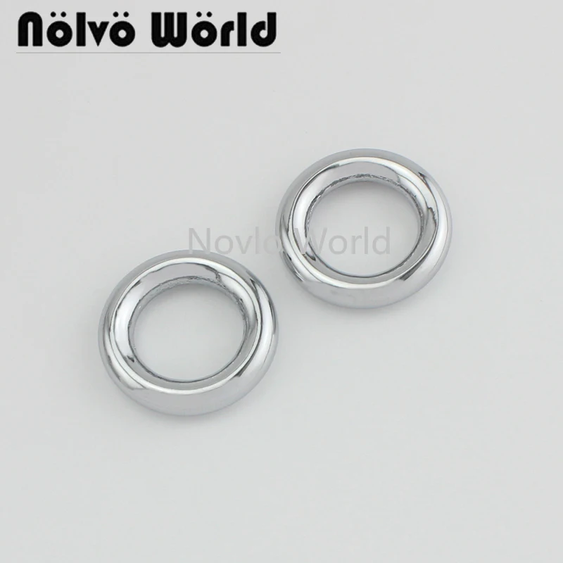 Мир Nolvo 5 20 100 шт 6 цветов 13 4 мм 1/2 &quotхромированный металл O кольцо сумка круглый