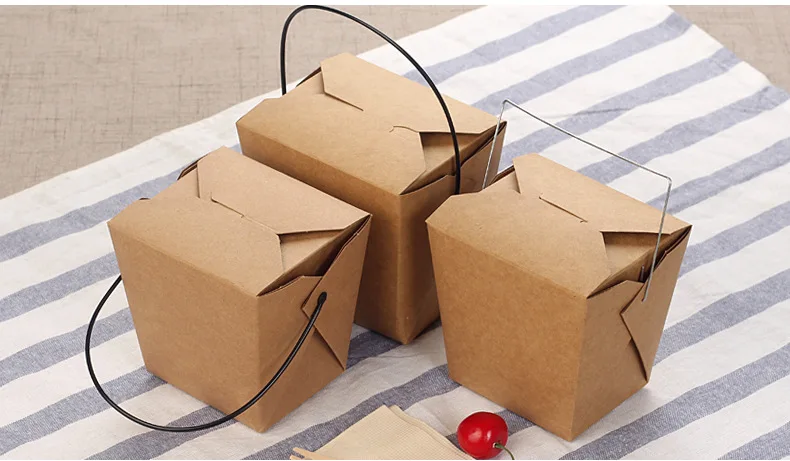 32 унции белая коробка для лапши еды на вынос/емкость бесплатная доставка | Дом и