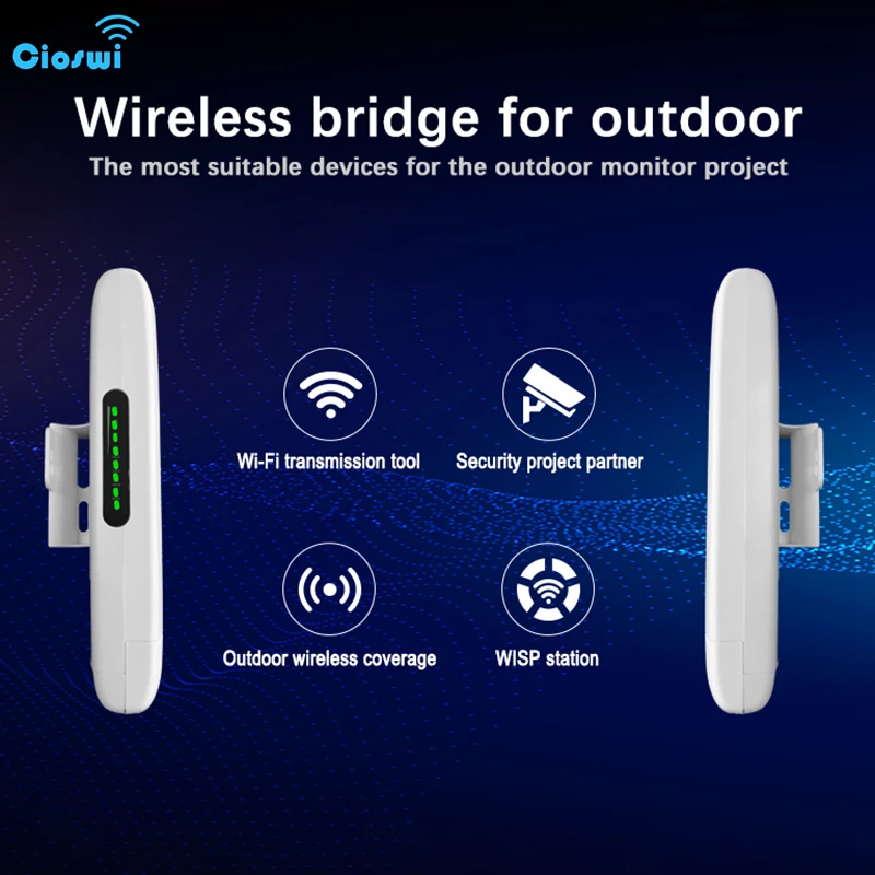 Wi-fi sem Fio Direcional de Alto Transmissão de Ponto Fixo em Rede de Longo Ciswi-roteador Antena Ganho Alcance 8dbi Cpe 300mbps