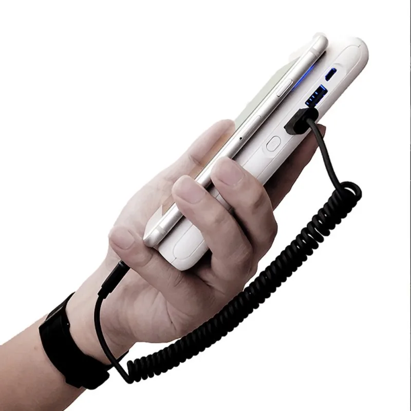 Новый спиральный кабель типа C выдвижной 3а USB провод для быстрой зарядки