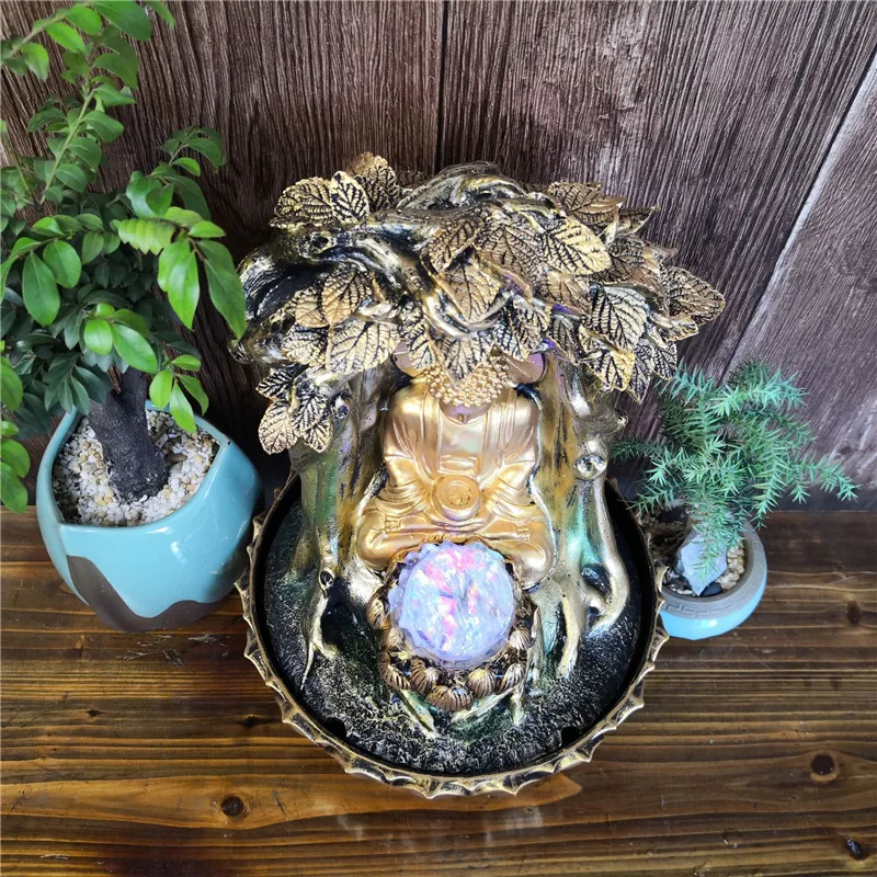 Фэн шуй в помещении светодиодные разноцветные поделки креативные искусственные