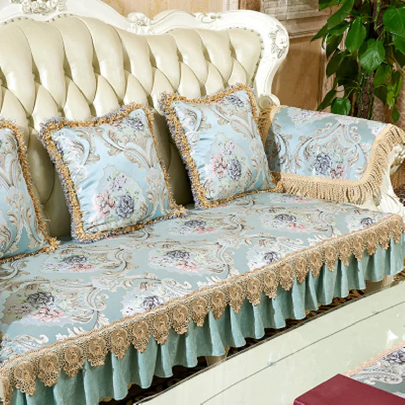 Высокое качество чехлы для диванов гостиной низкая скамейка покрытие дивана из