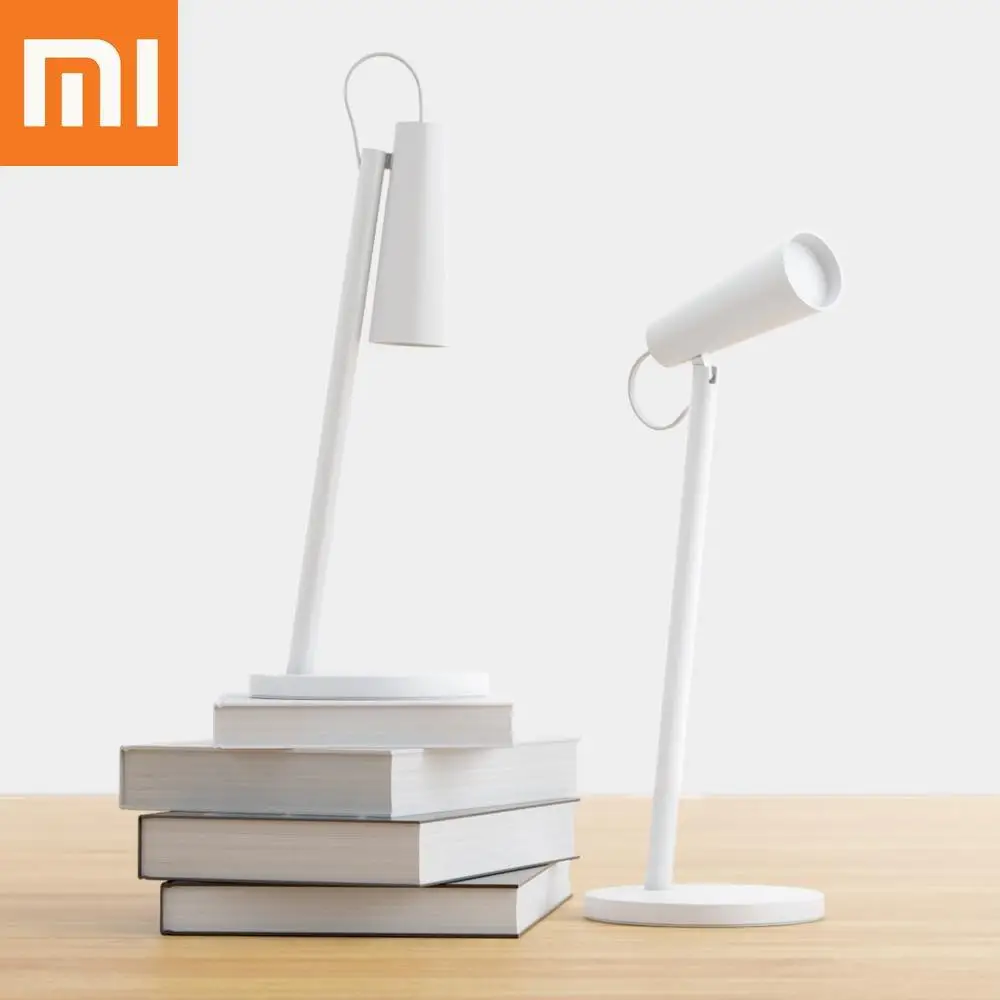 

Xiaomi Mijia Smart Home Charging Desk Lamp 2000mAh USB Rechargable Type C Table 3 Grade Modes Dimming Reading Night Light