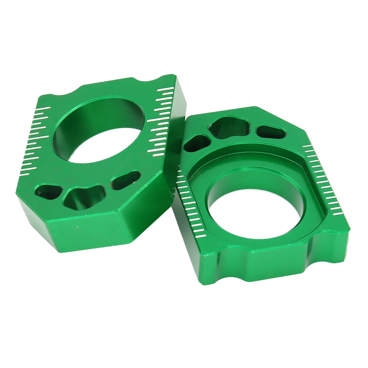 

CNC Rear Chain Adjuster Axle Blocks For KAWASAKI KX125 250 03-08 KX250F KXF 250 04-16 KX450F KXF 450 06-16 KLX450R Dirt Bike